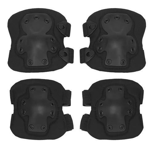 Rodilleras Y Coderas Deportes Skaters Patines Gotcha Airsoft