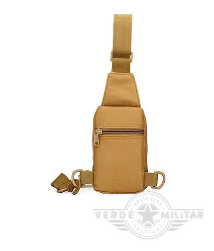 Funda Cartera Táctica Bolsa Cruzada De Seguridad Para Viaje Porta Celular Objetos Personal