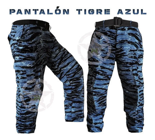 Pantalon Tactico Militar Bolsas De Cargo Camuflaje Gotcha Combate Uniforme Guardias Seguri