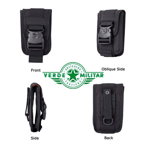 Funda Táctica Porta Celular Cartera Molle Tarjetero Viaje