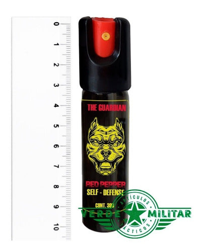Potente Paralizador Pimienta D Bolsillo Defensa Personal Anti Robo Secuestro Acoso Delincuencia Protección Seguridad 30g