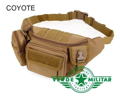 Mochila Cangurera Táctica Militar Mariconera Molle Cartera D Viaje Turista Excursión Campi