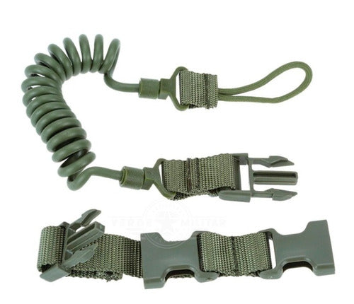 Recuperador De Arma Airsoft Gotcha Correa De Gafete Cartera