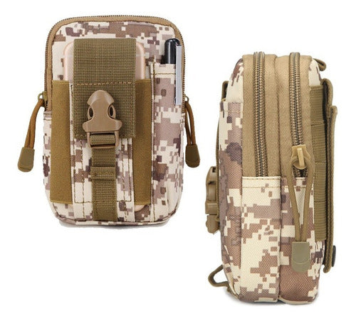 Funda Táctica Militar Bolsa Cartera Botiquín Accesorio Molle Cinturón Mochila Chaleco Port