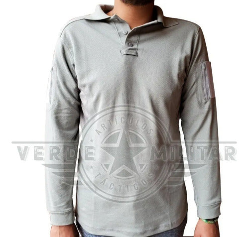 Camisa Playera Polo Táctica Sport Deportiva Uniforme De Trabajo Seguridad Privada Guardias