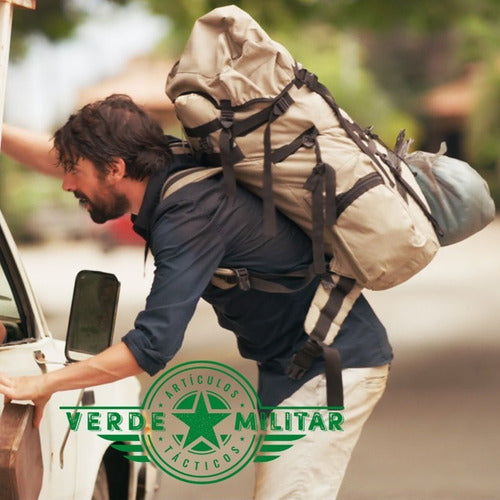 Mochila De Viaje Acampar Pesca Repelente Al Agua Excursión Caza Viajero Turista Practica Y Cómoda Deportiva Multiusos