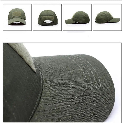 Gorra Táctica Para Parches Ripstop Casual Sport Deportiva