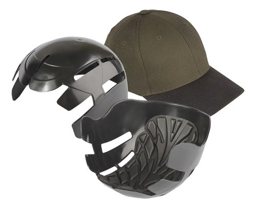 Casco Protector Cubre Cabeza Para Gorra Sombrero Protégete De Granizo Equipo Táctico Segur