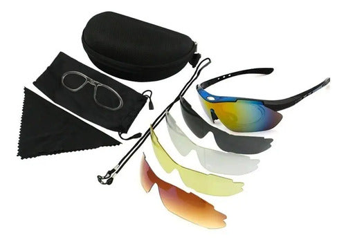 Protección Goggles Motocicleta Bicicleta Gotcha Airsof Lente