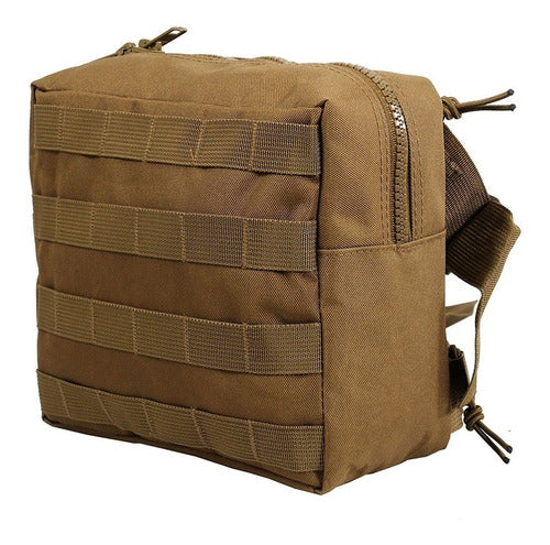 Mochila Piernera Trabajo Molle Porta Cargador Oculto Caza