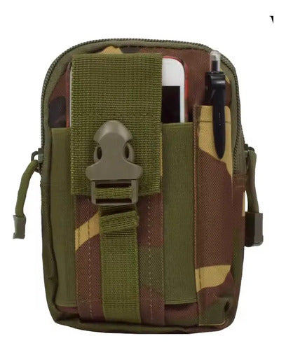 Funda Táctica Porta Celular Cartera Bolsa Accesorio Molle