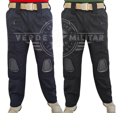 Pantalón Táctico Con Rodillera Comando Gotcha Airsoft Police