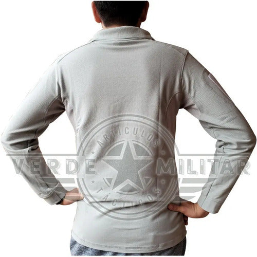 Camisa Playera Polo Táctica Sport Deportiva Uniforme De Trabajo Seguridad Privada Guardias