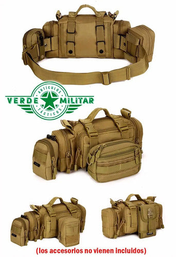 Mochila Maletin Militar Tactica Pounch Pechera Cangurera