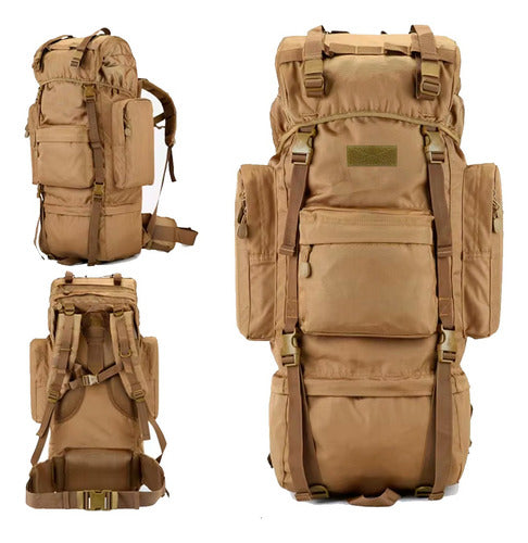 Mochila Viajero Varilla Turista Mochilazo Saco Colgar