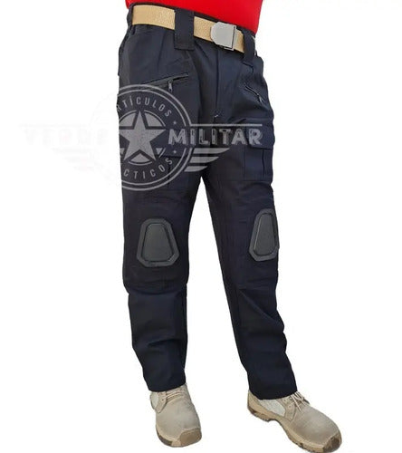 Pantalón Táctico Con Rodillera Comando Gotcha Airsoft Police