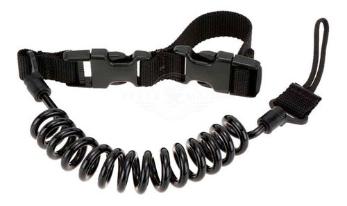 Recuperador De Arma Airsoft Gotcha Correa De Gafete Cartera