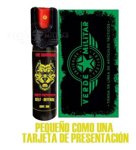 Potente Paralizador Pimienta D Bolsillo Defensa Personal Anti Robo Secuestro Acoso Delincuencia Protección Seguridad 30g