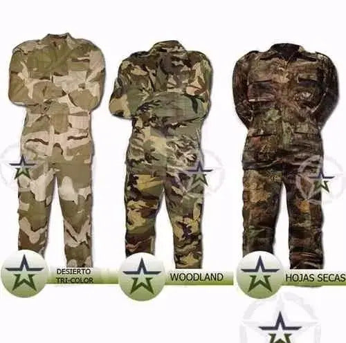Uniforme Táctico Militar Camuflaje Hojas Secas Advantage Selva Tigre Urbano Cazador Gotcha