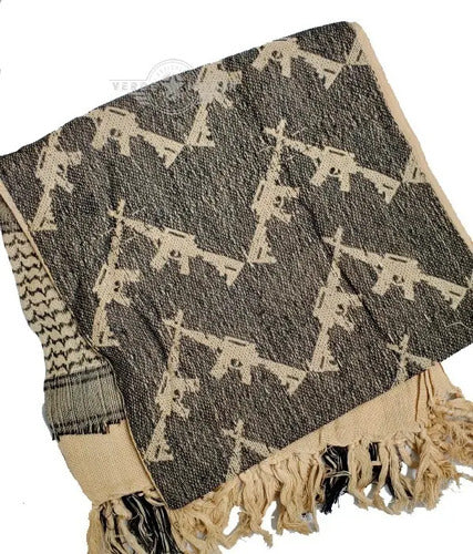 Palestina Arabe Bufanda Shemagh Turbante Militar Gotcha Airs