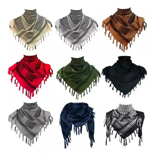 Shemagh Bufanda Militar Turbante Arabe Gotcha Airsoft Paintb