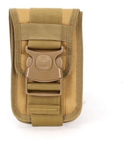Funda Táctica Porta Celular Cartera Molle Tarjetero Viaje