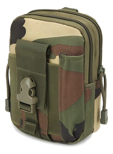 Funda Táctica Militar Bolsa Cartera Botiquín Accesorio Molle Cinturón Mochila Chaleco Port