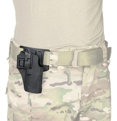 Funda Holster Serpa Para Pistola Arma Glock Beretta C/paleta