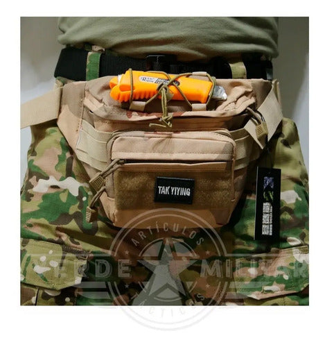 Mochila Cangurera Táctica Militar Molle Mariconera Cartera De Viaje Camping Excursión Alpi