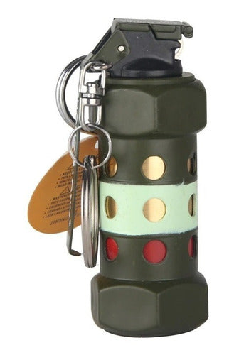 Encendedor De Metal Creativo Militar, Mechero Y Llavero