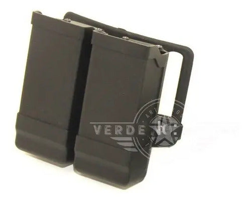 Porta Cargador Táctico Doble Revista Cartucho Pistola Arma