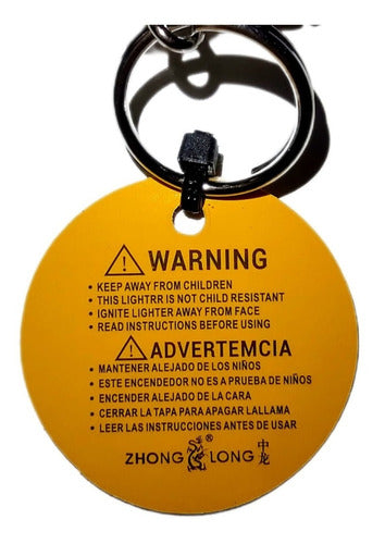 Encendedor De Metal Creativo Militar, Mechero Y Llavero