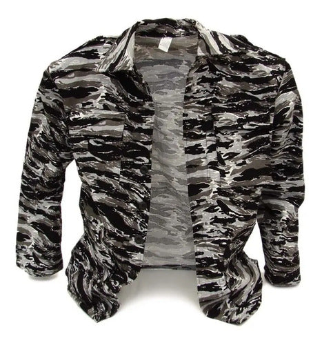 Uniforme Táctico Militar Camuflaje Hojas Secas Advantage Selva Tigre Urbano Cazador Gotcha