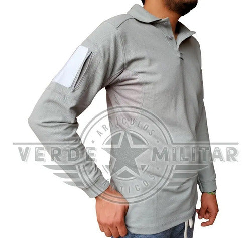 Camisa Playera Polo Táctica Sport Deportiva Uniforme De Trabajo Seguridad Privada Guardias