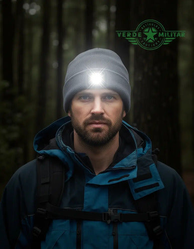 Gorro Gorra Con Luz Led Para Bicicleta Running Vigilante