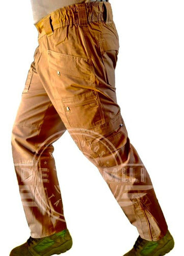 Pantalon De Bolsas Tactico Comando Ripstop