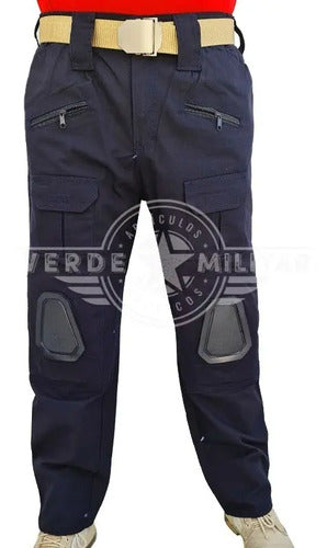 Pantalón Táctico Con Rodillera Comando Gotcha Airsoft Police
