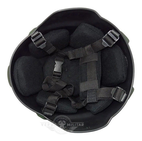 Casco Militar Táctico Policia Gotcha Paintball Airsoft Moto