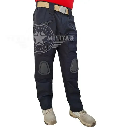 Pantalón Táctico Con Rodillera Comando Gotcha Airsoft Police
