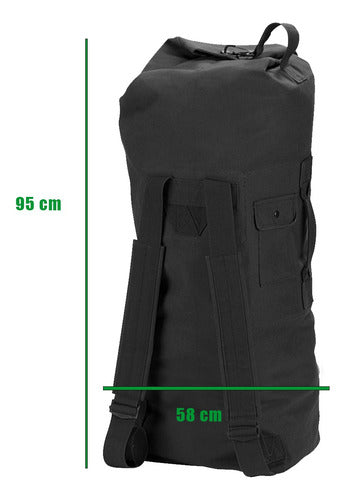 Saco De Avio Mochila Militar Maleta Costal Camping Viaje
