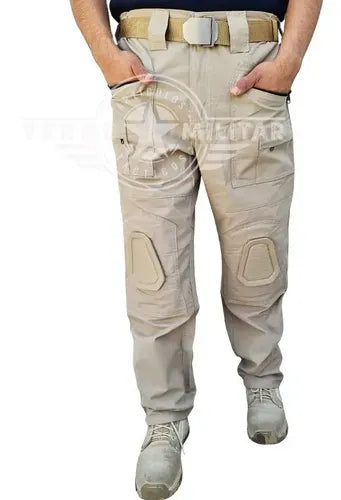 Pantalón Táctico Con Rodillera Comando Gotcha Airsoft Police