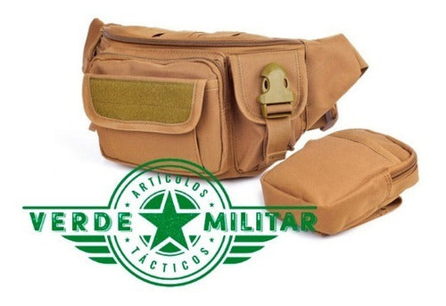 Mochila Cangurera Táctica Militar Mariconera Molle Cartera D Viaje Turista Excursión Campi