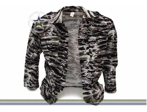 Camisa Camisola Camuflaje Uniforme Militar Gotcha Caza Pesca
