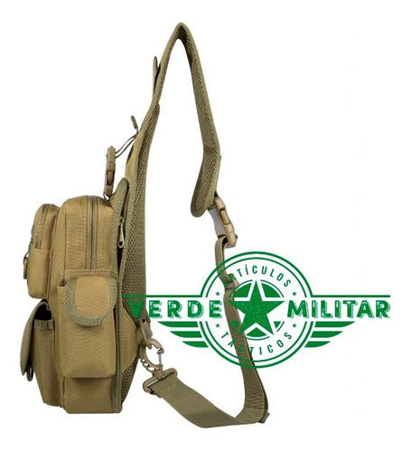 Mochila Pechera Mariconera Maletín Lonchera Bolsa Táctica Cruzada Molle Multiformas De Viaje Trabajo Porta Arma Cartera