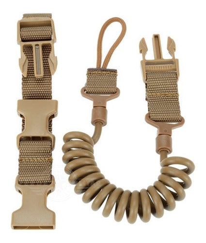 Recuperador De Arma Airsoft Gotcha Correa De Gafete Cartera