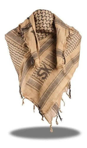 Bufanda Militar Shemagh Palestina Turbante Arabe Original Sixka 707 Gotcha Airsoft Policía