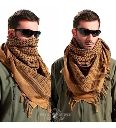 Palestina Arabe Bufanda Shemagh Turbante Militar Gotcha Airs