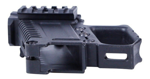 Empuñadura Portacargador Riel Montura Arma Pistola Glock