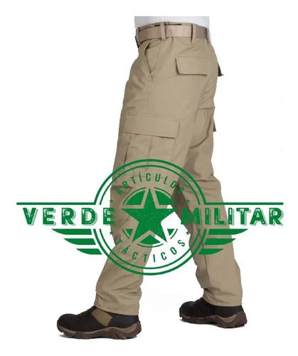 Pantalón Táctico Militar Bolsas De Cargo Comando Operativo Ripstop Antirrasgadura Uniforme