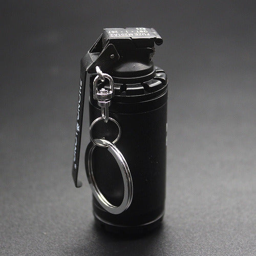 Encendedor De Metal Creativo Militar, Mechero Y Llavero